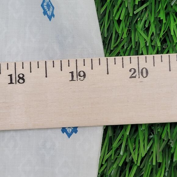 Vintage 80s Disco Hippie Shirt Women Large 20x25 Polka-Dot - Picture 9 of 10